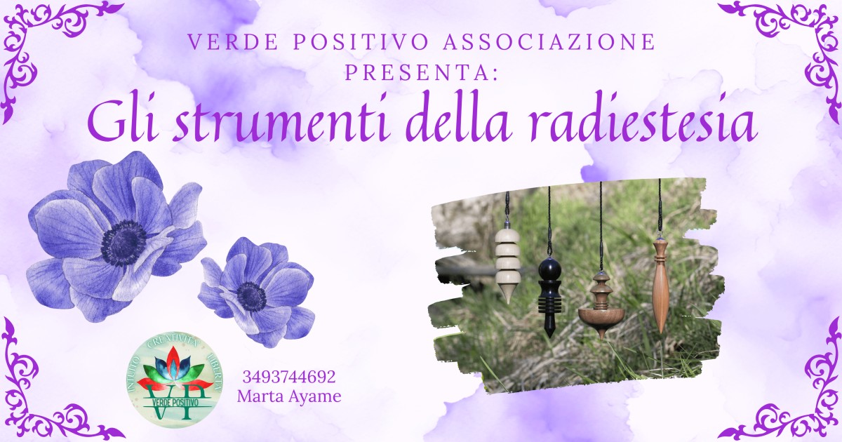 Gli strumenti della radiestesia ONLINE